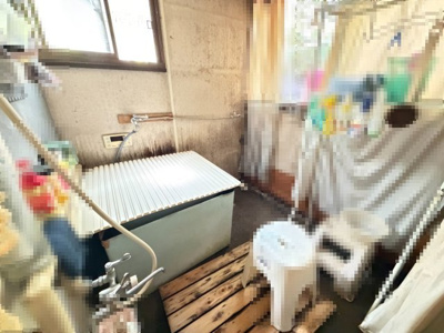 【浴室】 | 大月市富浜町鳥沢　屋根裏部屋　2DK