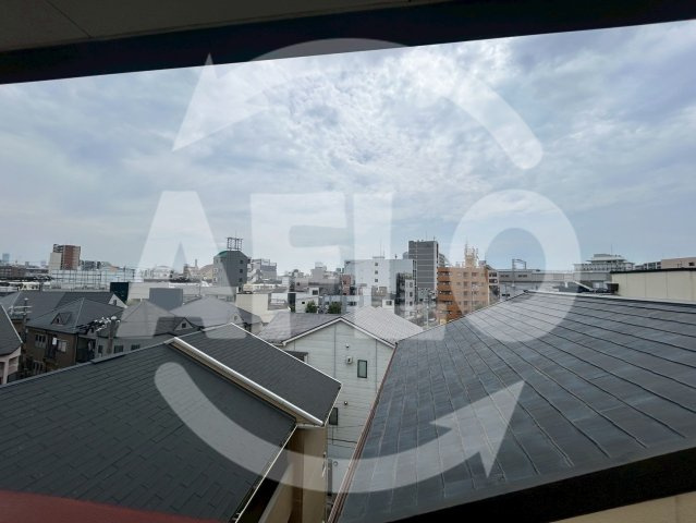 グレースハイツ２の展望|グレースハイツ2　バルコニー