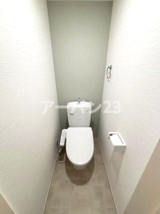 東村山市萩山町４丁目のアパートのトイレ