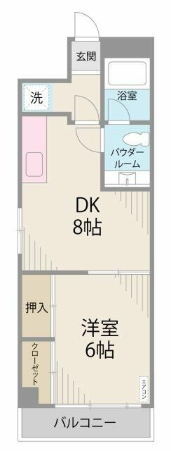 秀和日本橋箱崎レジデンスの間取り