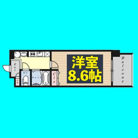 パルティール今池アネックスの間取り