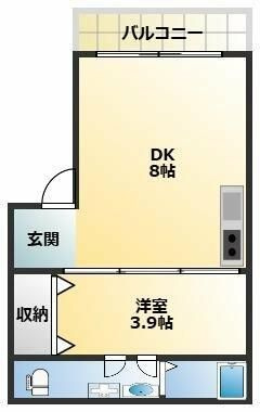 リバーサイドの間取り