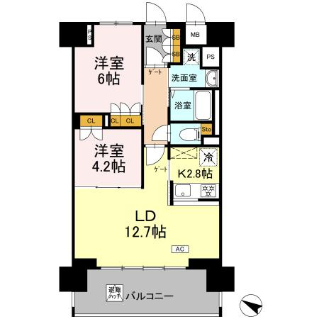 リーラ横浜川和町の間取り