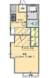 足利市福富町のアパート