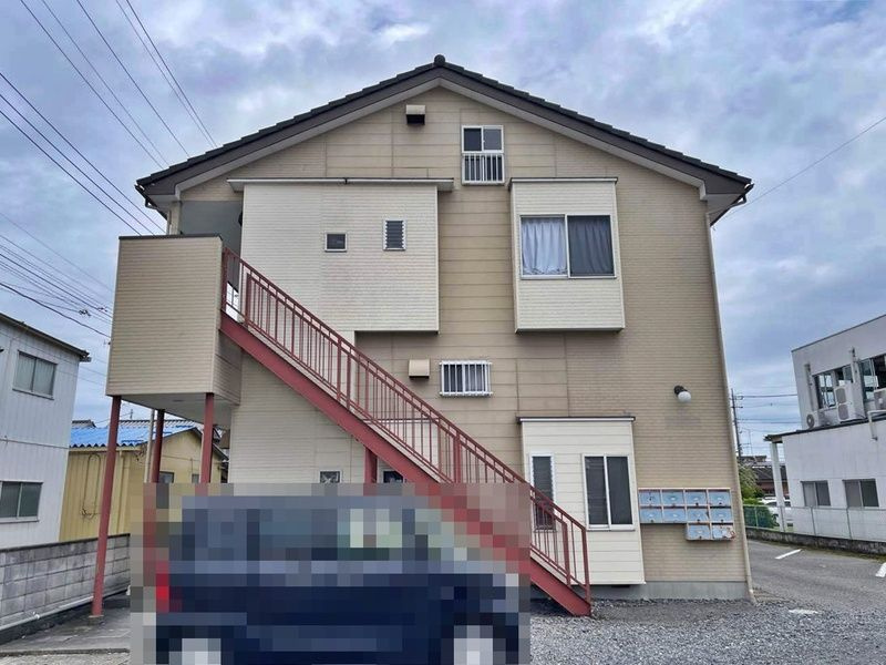 足利市福富町のアパートの展望