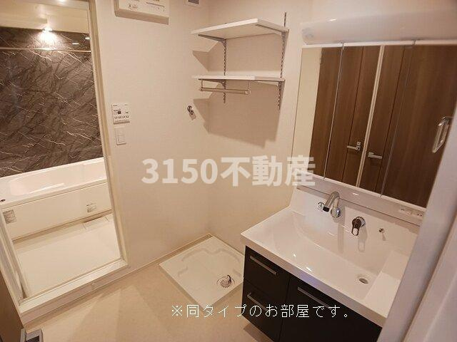 サイレント・メゾンⅡの洗面所|忙しい朝には欠かせない洗面所です