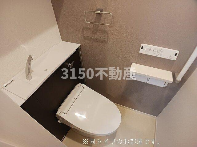 サイレント・メゾンⅡのトイレ|トイレもきれいです