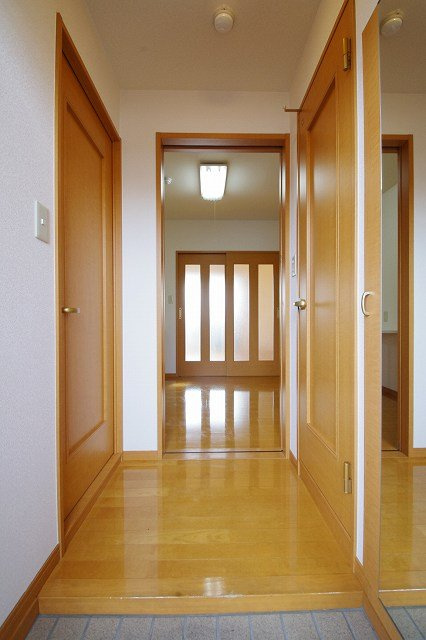 キャッスル水前寺の玄関