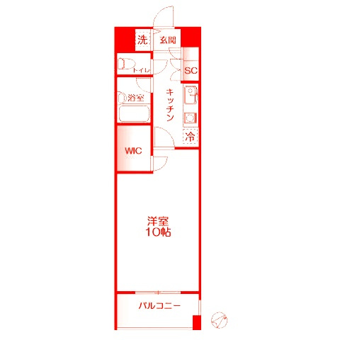 イーリス希望ヶ丘の間取り