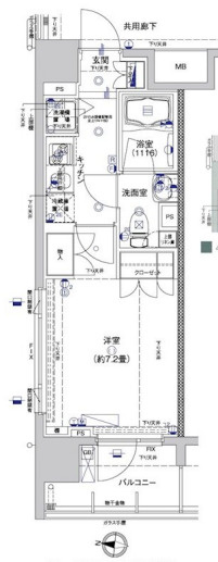 ＡＸＡＳ－Ｗｉｌｌ四谷三丁目Ｓｔａ.の間取り|ＡＸＡＳ－Ｗｉｌｌ四谷三丁目Ｓｔａ.