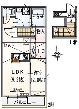 フェンガリ西台 の間取り