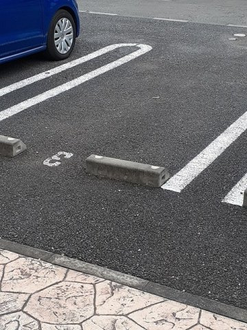 ピアフィールドⅡの駐車場
