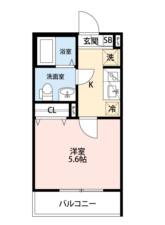 FELICE COURTの間取り