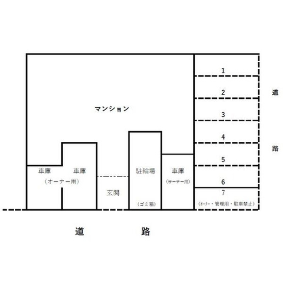 【区画図】TERRACE　SOEN