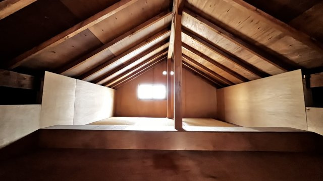 豊中市清風荘１丁目　中古戸建住宅の収納|屋根裏収納です。