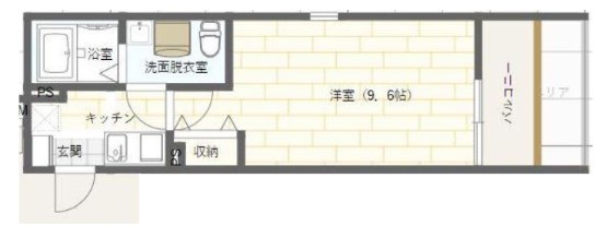 アーバンステージ方南町の間取り