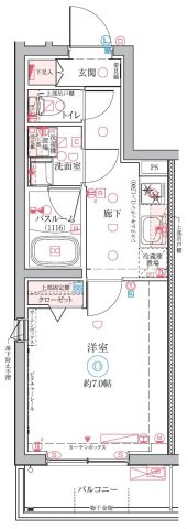 クレヴィスタ氷川台の間取り