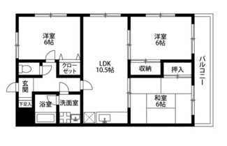 【間取り】 | エーデルハイム | 間取りです。