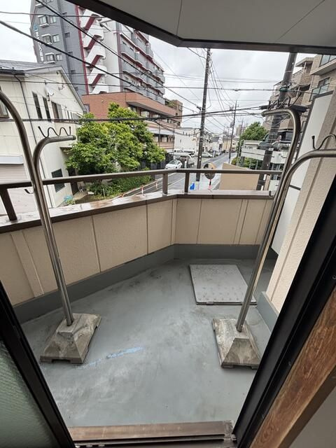 小宮ハイツ三番館のバルコニー