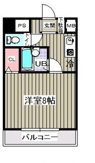 【間取り】 | ウェルフェア富浜(K-130) | 間取りです。