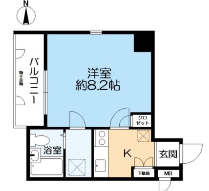 コスモフォーラム四条の間取り