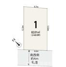茅ヶ崎市東海岸北4丁目　　新築戸建の区画図|区画図