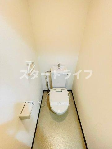 大阪市淀川区東三国４丁目の賃貸マンションのトイレ