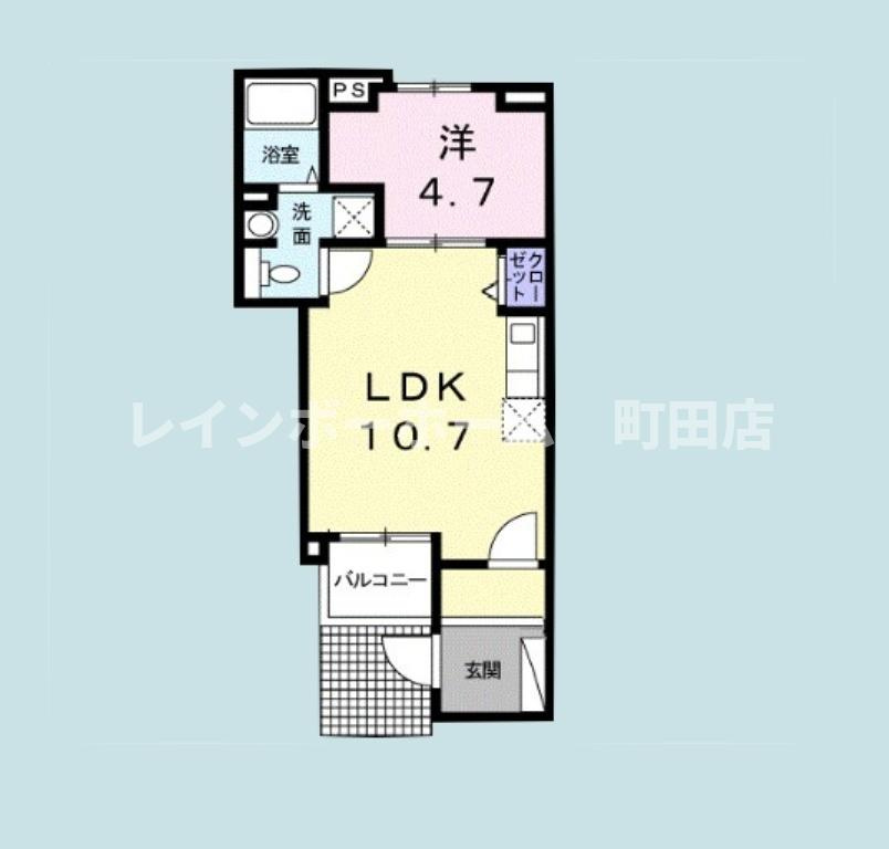 フォレスト・青葉※初期費用分割あと払いサービス利用可能物件の間取り