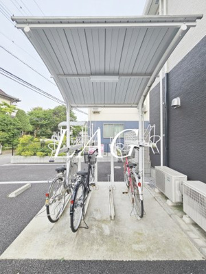 【その他共用部分】 | グランノワール | 駐輪場です。