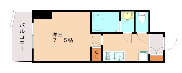 アプリーレ三宮イーストの間取り