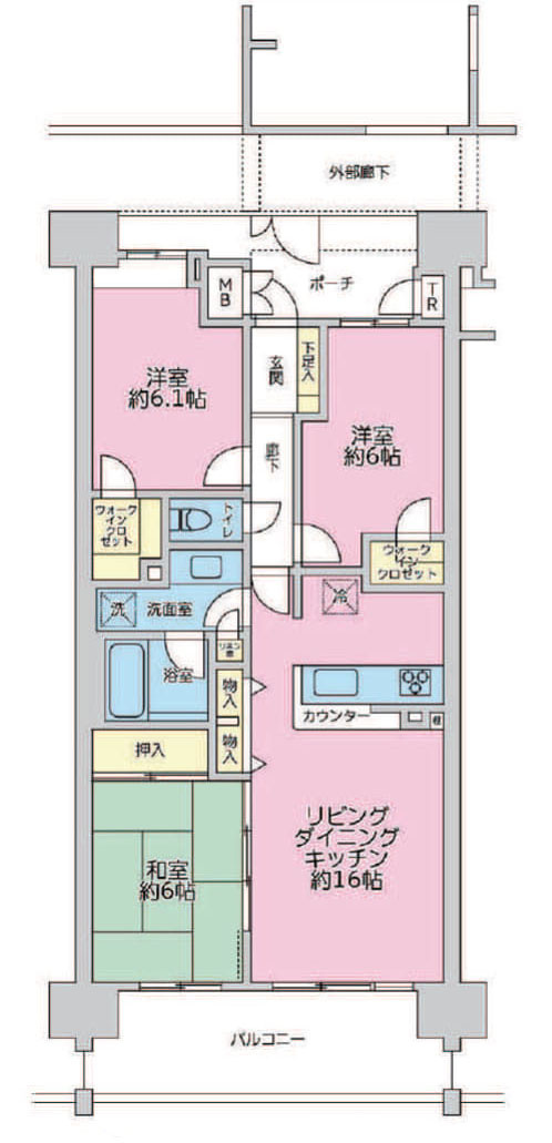 西東京市谷戸町２丁目の中古マンション