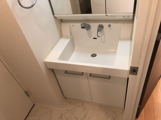 LA.スイート上野の独立洗面台