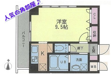 茶木ビルの間取り