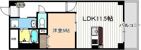 プログレスⅡの間取り