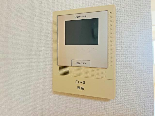 ヴィターレ日比野のセキュリティ|モニター付きインターホンです