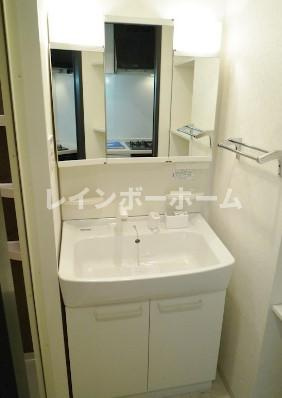ベルフレージュの独立洗面台|独立洗面化粧台が付いています
