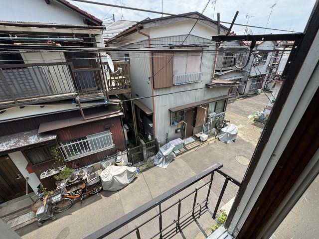 セトル栄のバルコニー