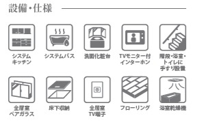 千葉市若葉区西都賀5丁目1382番の設備