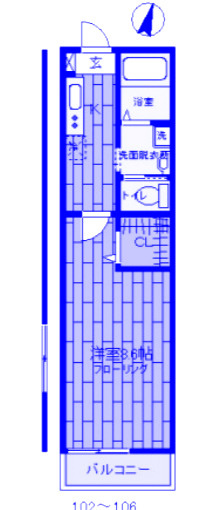 グレイス五番町の間取り