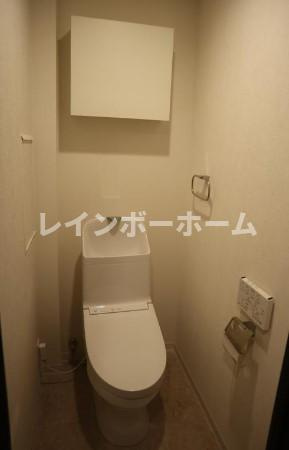 create axis（クリエイトアクシス）【仲介手数料：50％OFF】対象物件！のトイレ|コンパクトで使いやすいトイレです