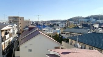 川崎市多摩区菅北浦２丁目の賃貸マンションの展望
