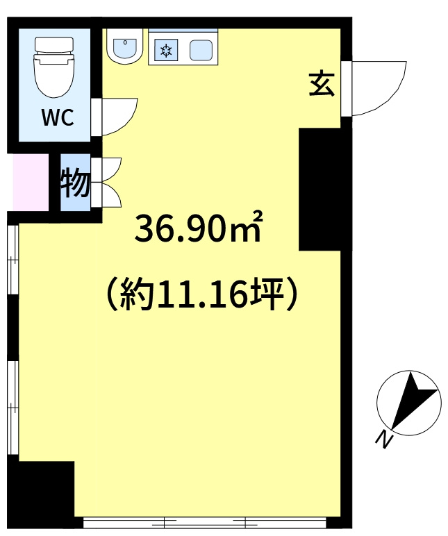 エスポワール新小岩の間取り
