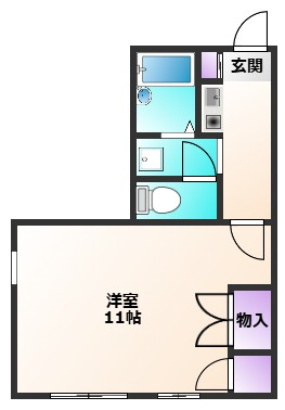 サウスウエストハウスの間取り