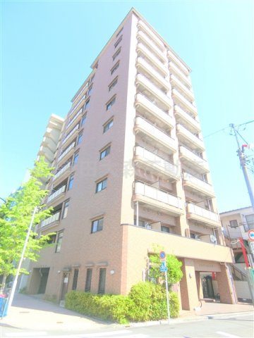 スカイヒルズ羽田の外観|1999年3月築　SRC鉄骨鉄筋コンクリート造地上11階建て総戸数68戸の賃貸マンション　京急空港線穴守稲荷駅近大鳥居駅も徒歩圏内の東京都大田区羽田4丁目