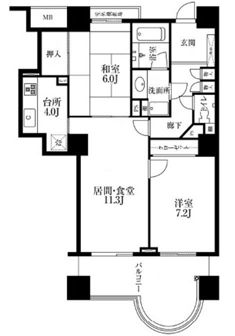 Acityタワーズウエスト・タワー棟