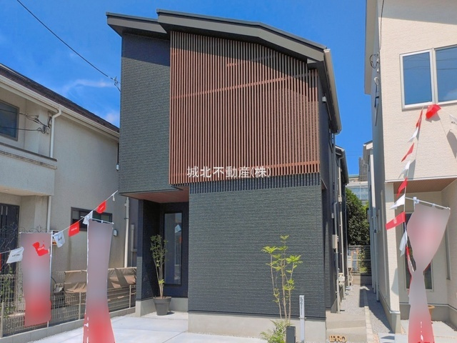 練馬区関町南1丁目 全2棟 2号棟の外観|前面道路東側約6.0ｍ道路に面する全2棟
西武新宿線「上石神井」駅まで徒歩約8分の好立地