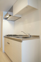 コンパクトなキッチンで掃除もラクラク