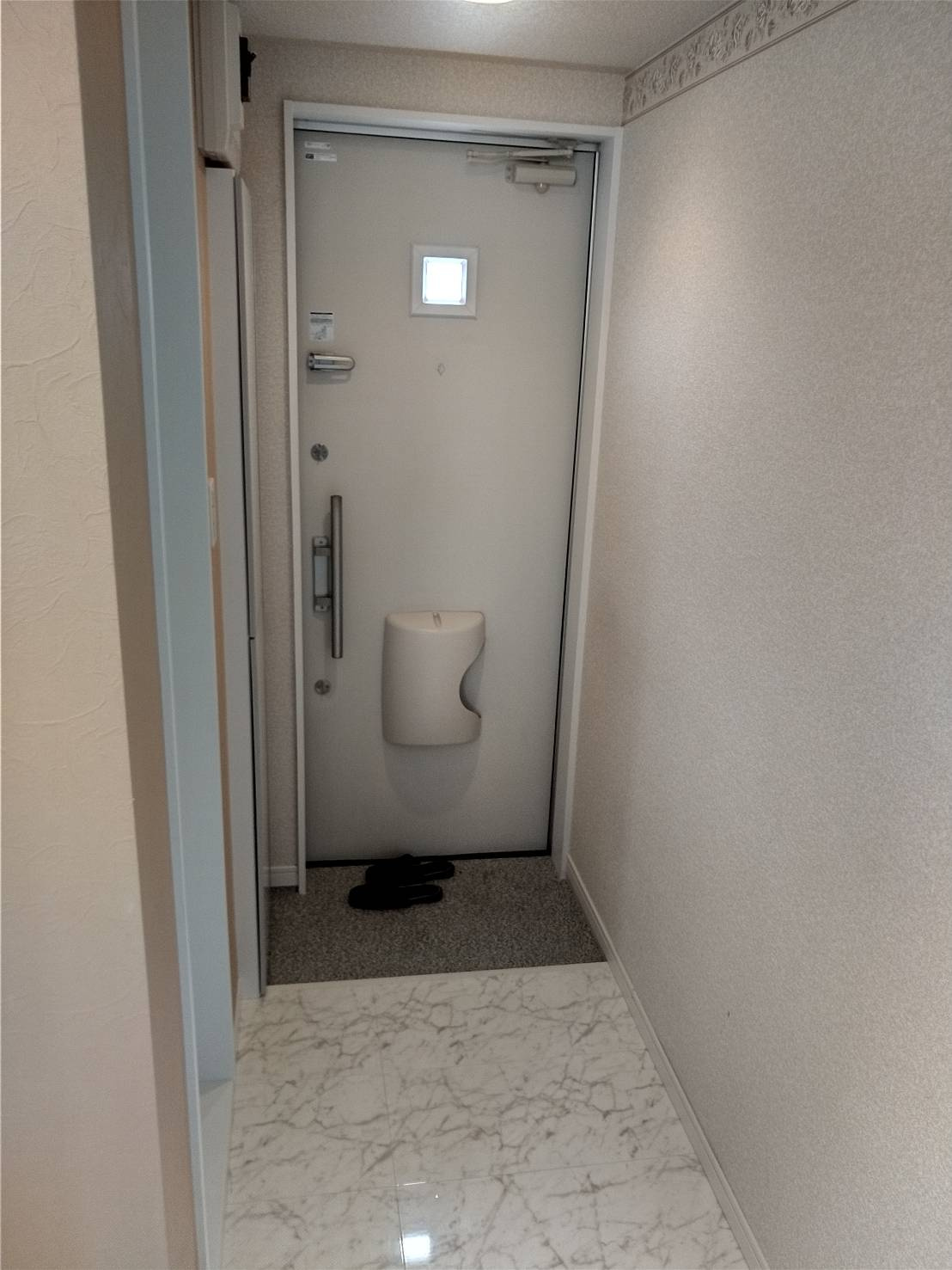 シンプルで使いやすい玄関です