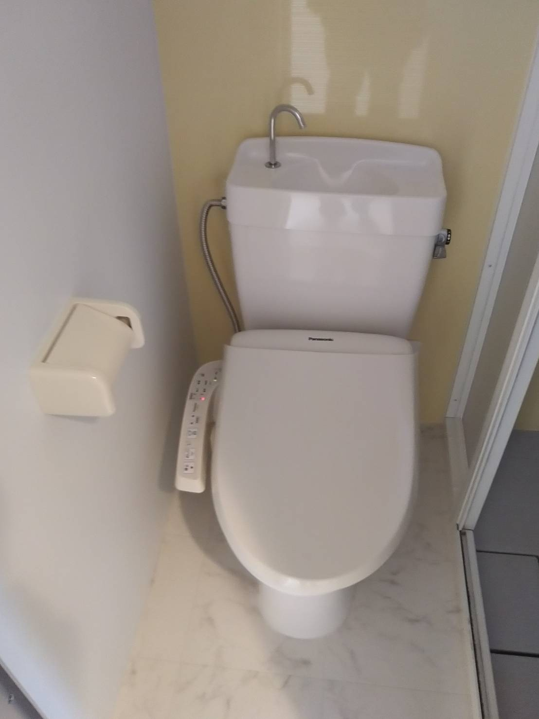 ゆったりとした空間のトイレです
