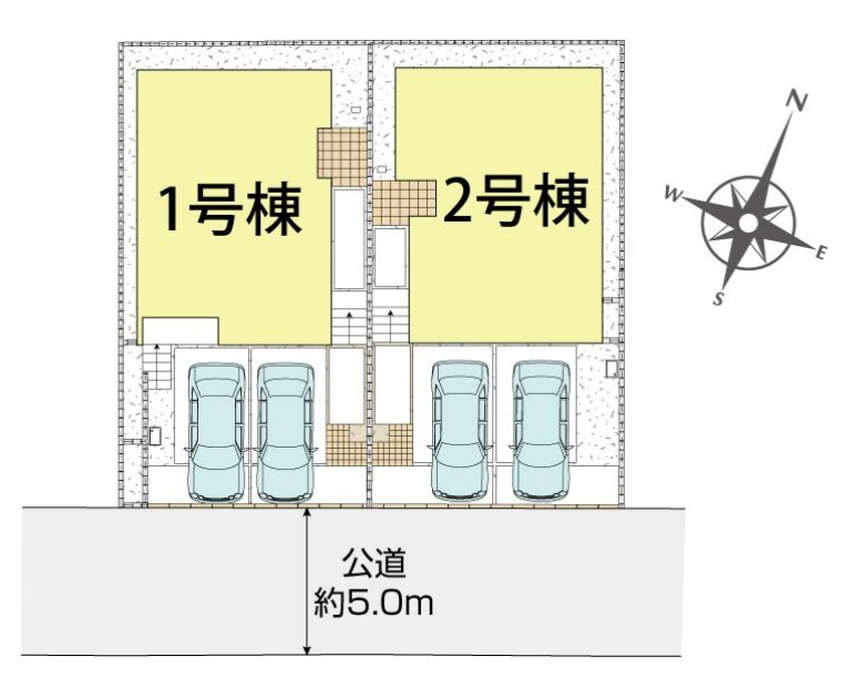 千葉市若葉区千城台南１丁目の区画図